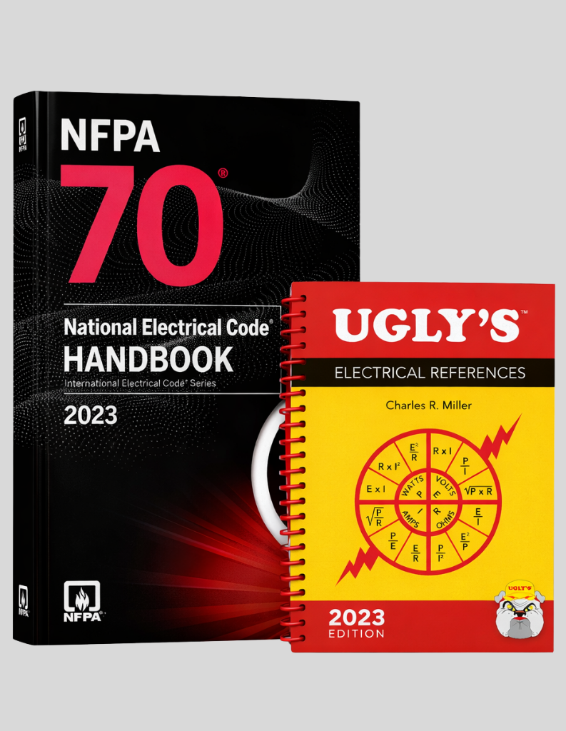 NFPA 70 2023 HANDBOOK & Ugly’s Electrical References 2023, ISBN: 978-1455929078, 978-1284275919