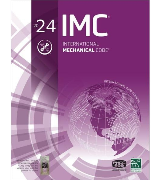 2024 International Mechanical Code , IMC 2024  ISBN: 9781959851769