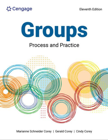 Counseling for Groups: Process and Practice 11th Edition, ISBN- 978-8214112696