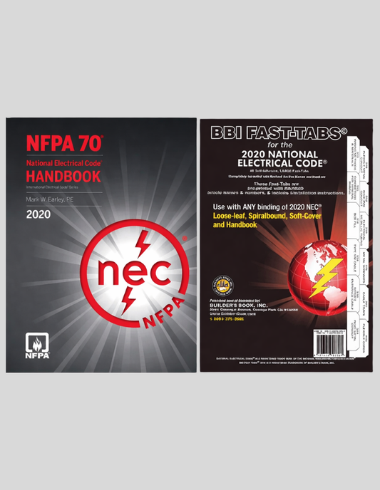 NFPA 70, National Electrical Code Handbook, 2020 Edition, with Index Tabs, ISBN: 978-1455928637